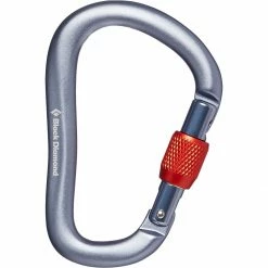 Black Diamond Carabiners RockLock Screwgate Carabiner -Mad Rock Outlet Store GRA 4