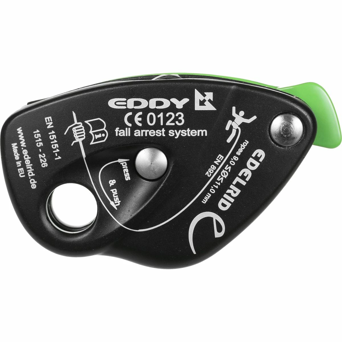 Edelrid Belay & Rappel Devices Eddy Belay Device 1 Edelrid Belay & Rappel Devices Eddy Belay Device