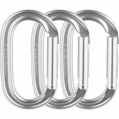 Black Diamond Carabiners Oval Keylock Carabiner 3 Pack