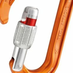 Petzl Carabiners Attache Locking Carabiner -Mad Rock Outlet Store YL D1